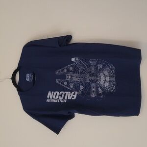 Star Wars TM Size L Men's shirt Navy
